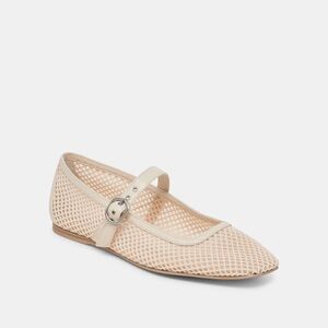 NWT Dolce Vita Rodni Mesh Ballet Flats Creme Woven Mesh SOLD OUT